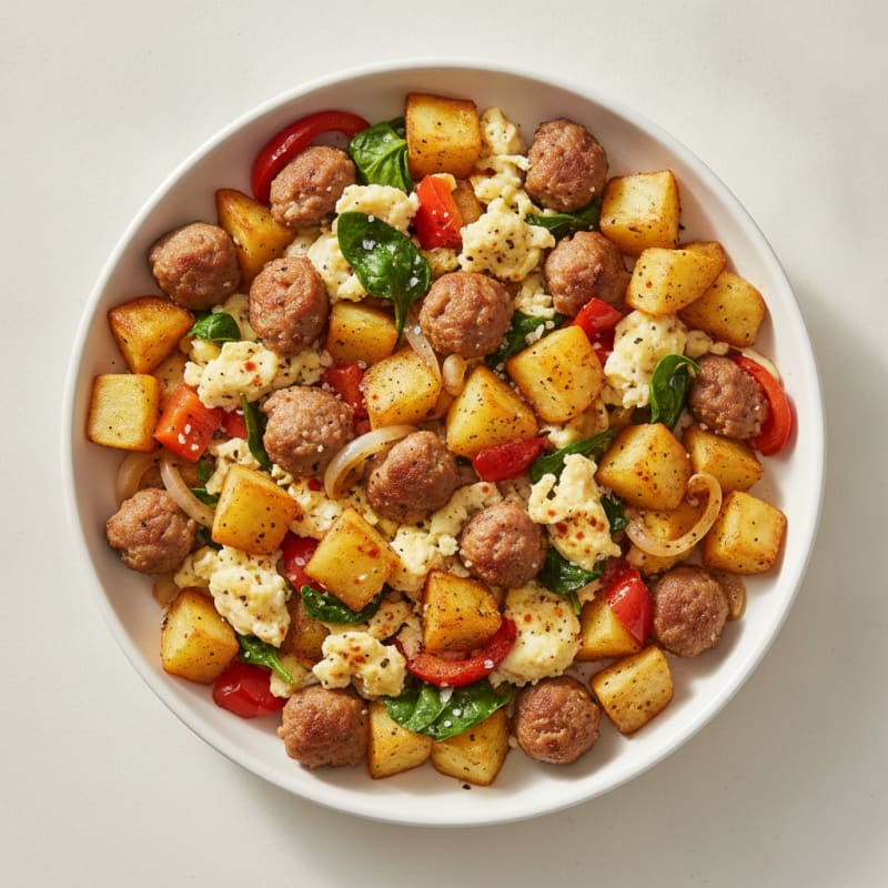 Hearty Sausage & Potato Breakfast Skillet