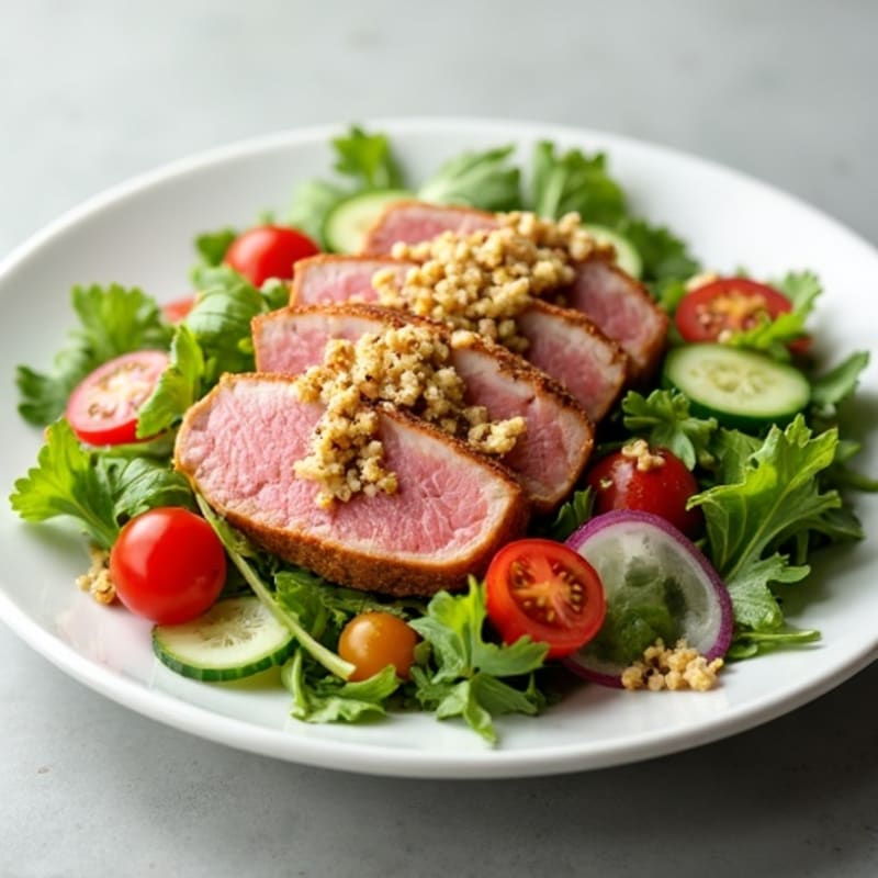 Fresh Tuna Salad with Crisp Vegetables