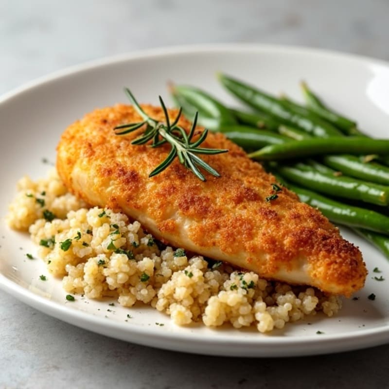 Crispy Pan-Seared Chicken with Fresh Herbs