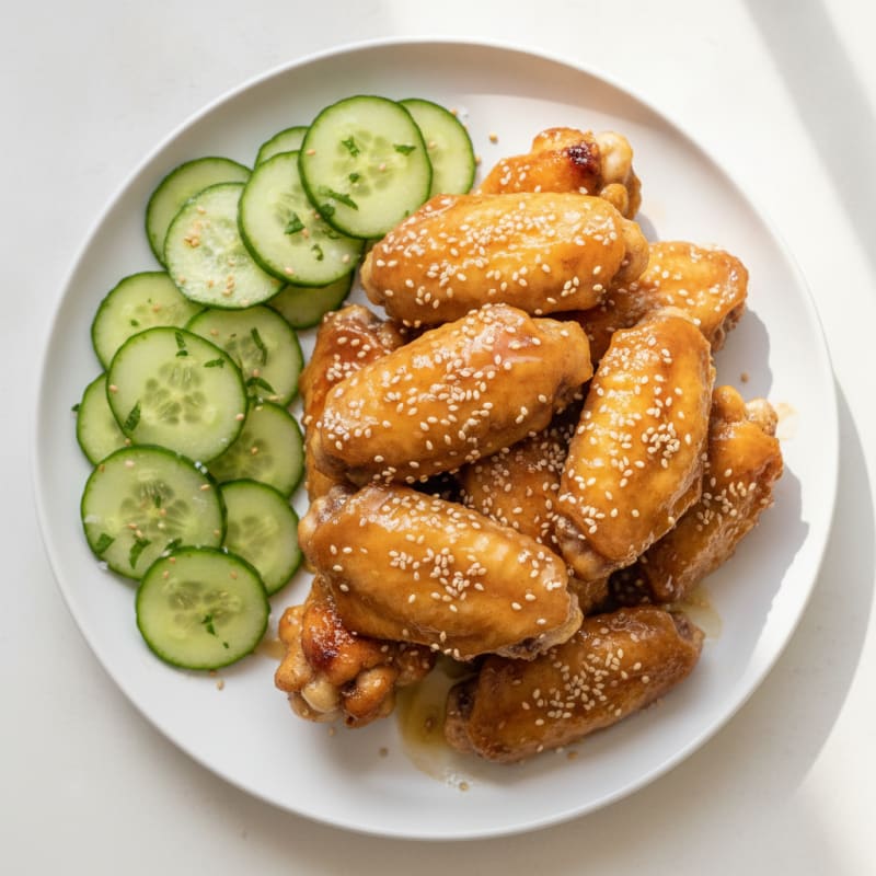 Honey-Glazed Chicken Wings