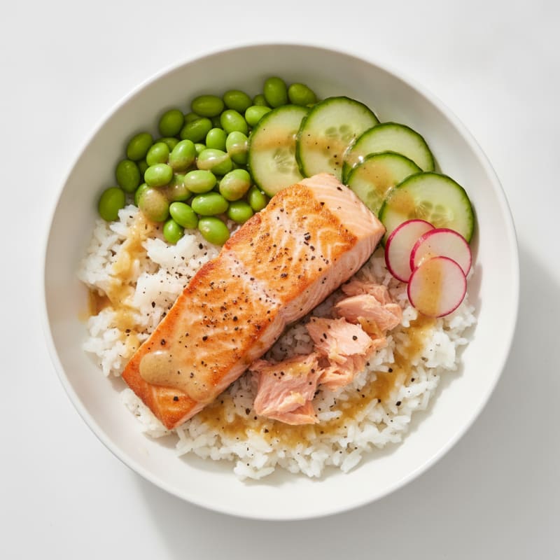 Salmon Sushi Rice Bowl