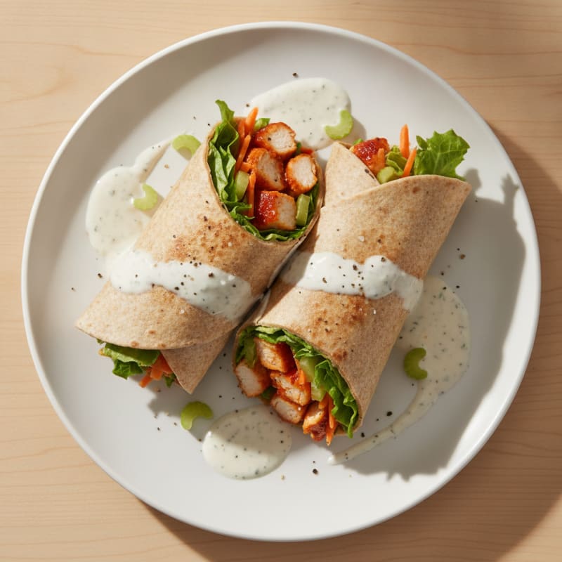 Buffalo Ranch Chicken Wrap