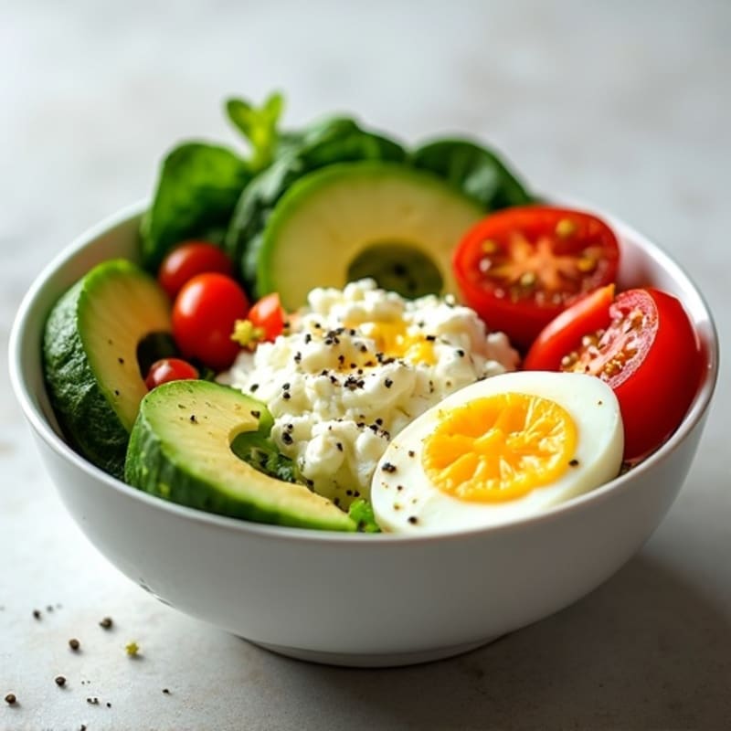 Protein-Packed Savory Cottage Cheese Bowl