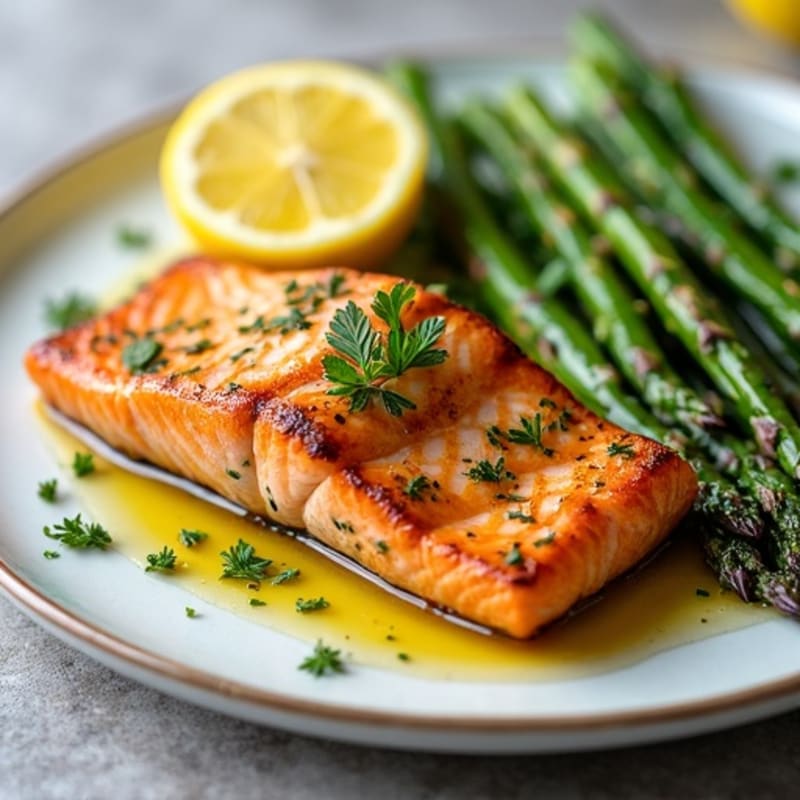 Lemon Herb Grilled Salmon