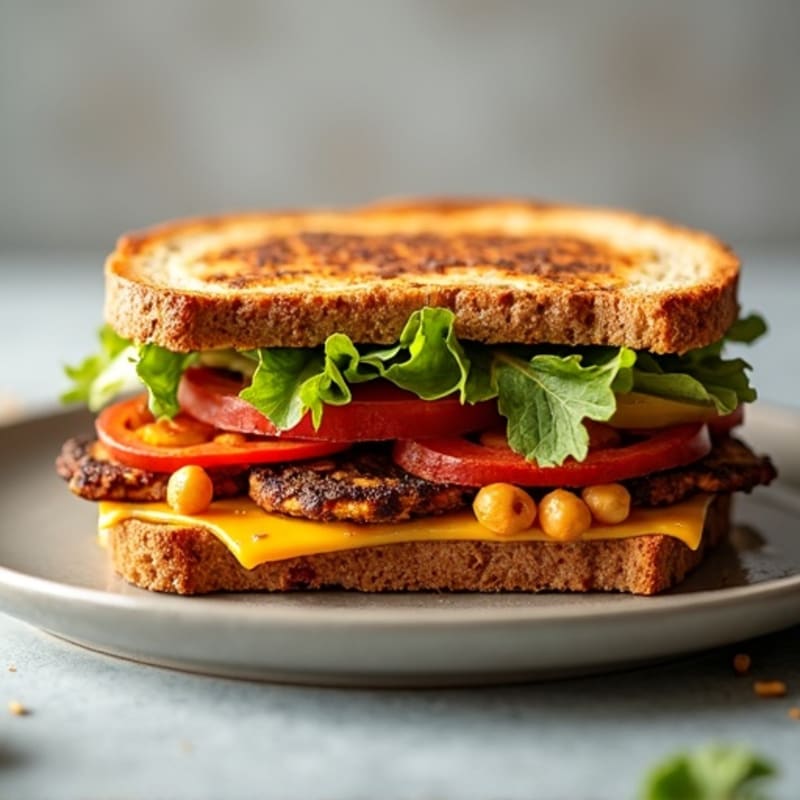 Crispy Roasted Veggie Panini