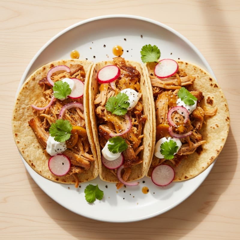 Tender Citrus-Braised Pork Carnitas Tacos