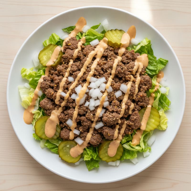 Big Mac-Style Protein Power Bowl