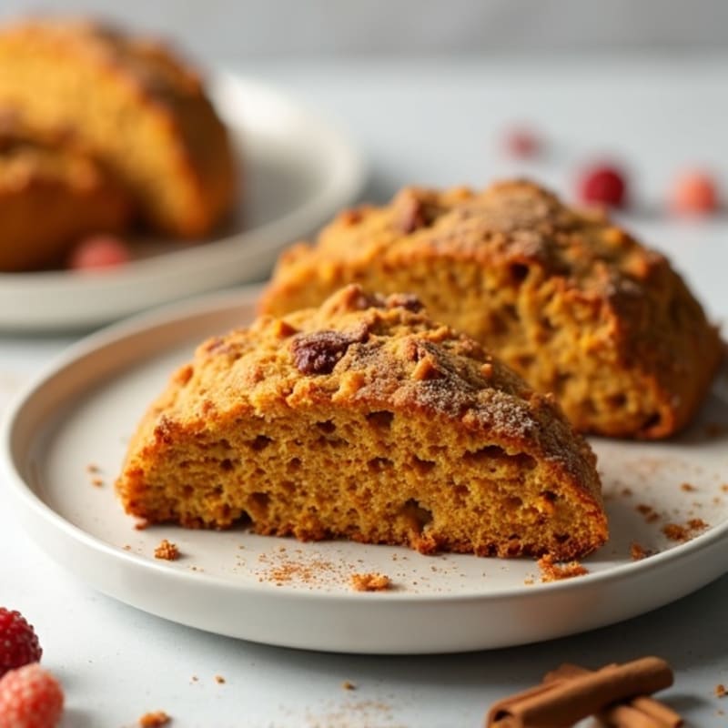 Healthy Spiced Pumpkin Scones