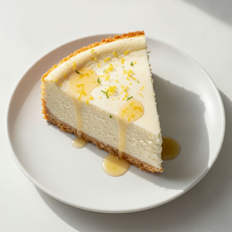Creamy Greek Yogurt Protein Cheesecake