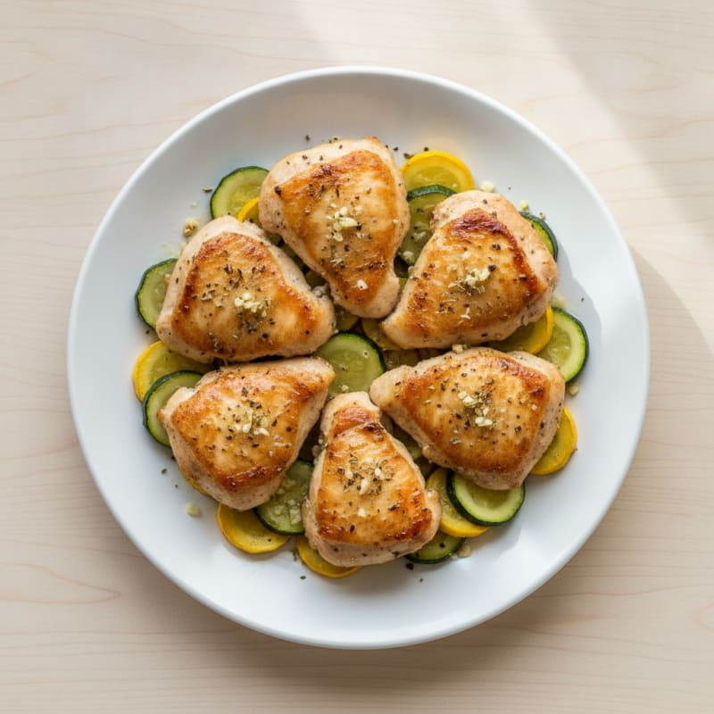Lemon-Herb Roasted Chicken Thighs