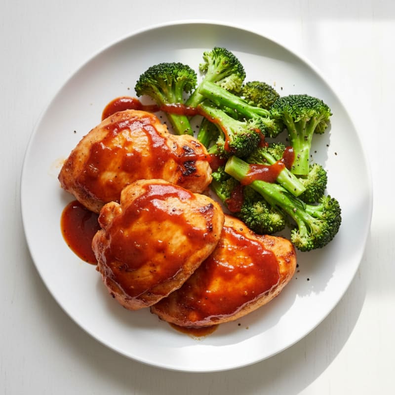 Sweet and Tangy BBQ Chicken Thighs