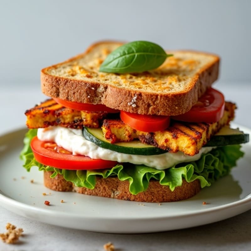 Hearty Grilled Vegetable Sandwich