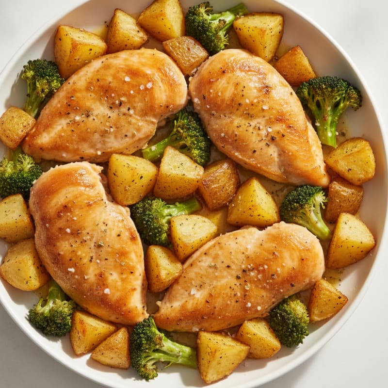 Sheet Pan Lemon Herb Chicken
