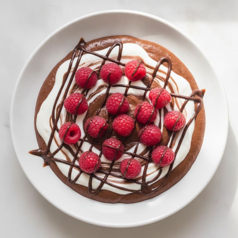 Silky Chocolate Protein Pudding with Greek Yogurt
