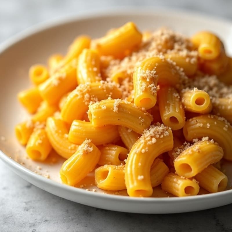 Creamy Butternut Squash Baked Mac and Cheese