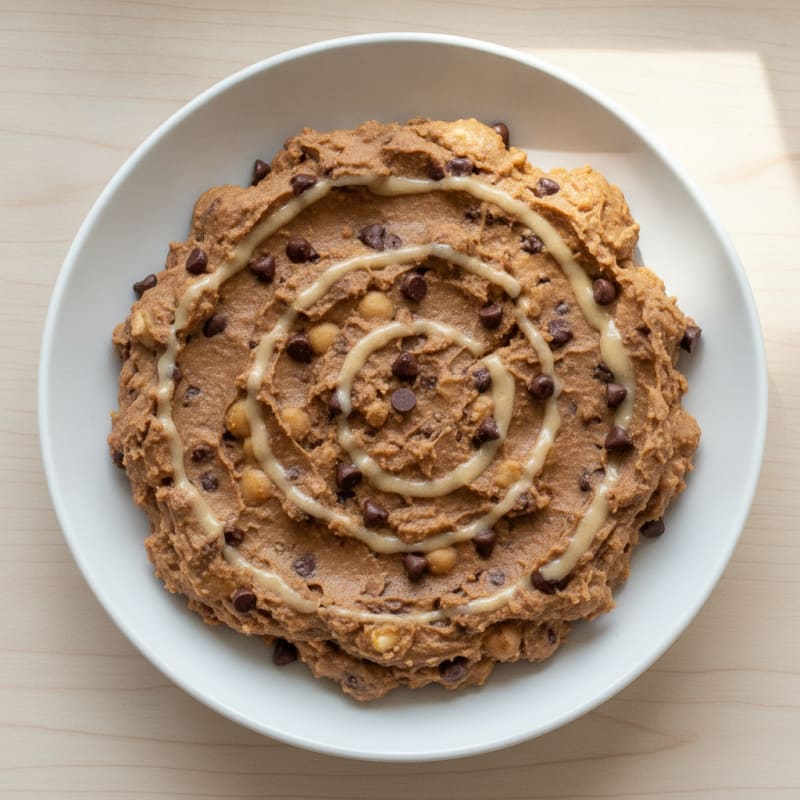 Plant-Based Protein Cookie Dough Bowl