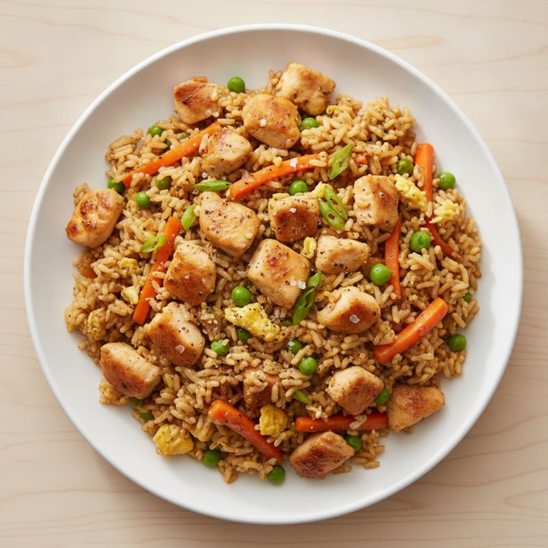 Chicken and Vegetable Fried Rice