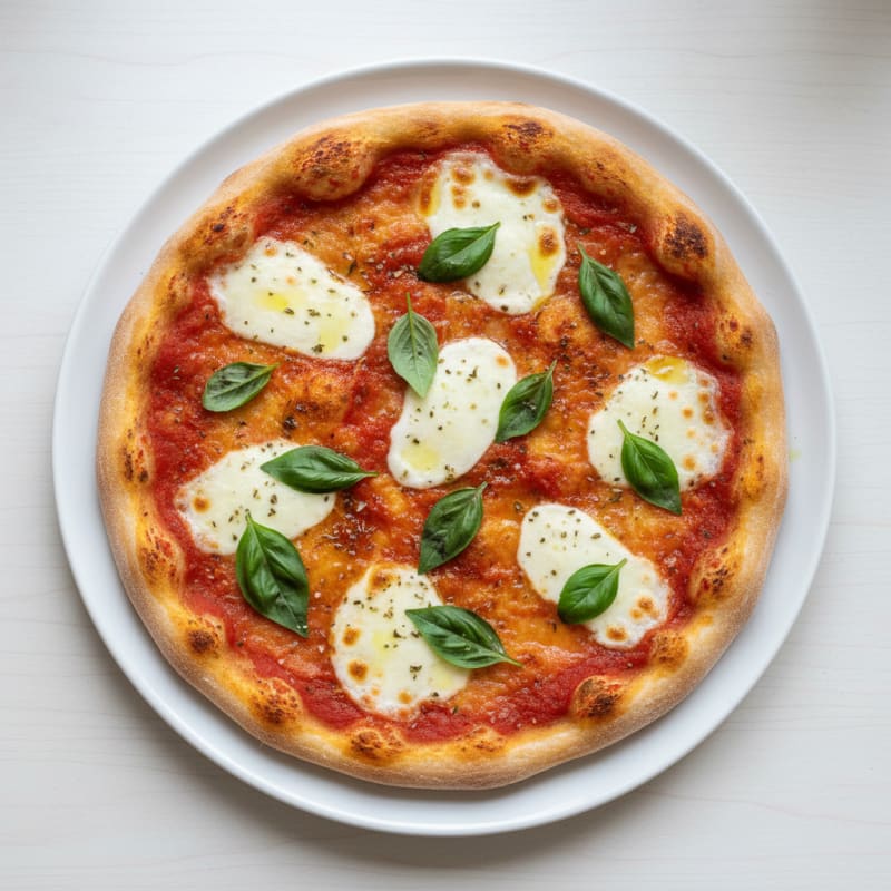 Classic Margherita Pizza with Fresh Basil