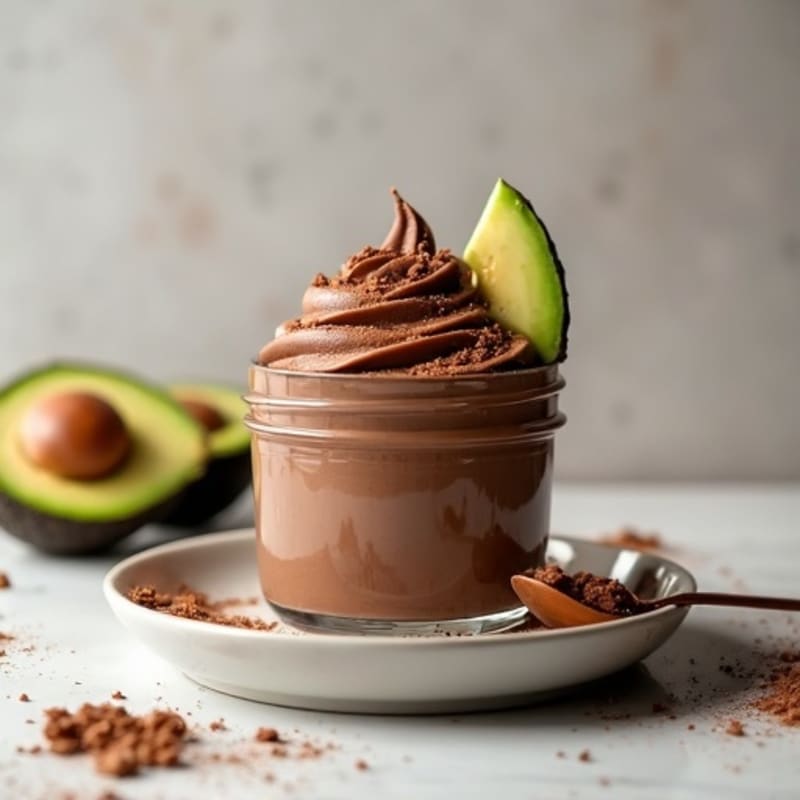 Creamy Chocolate Avocado Mousse