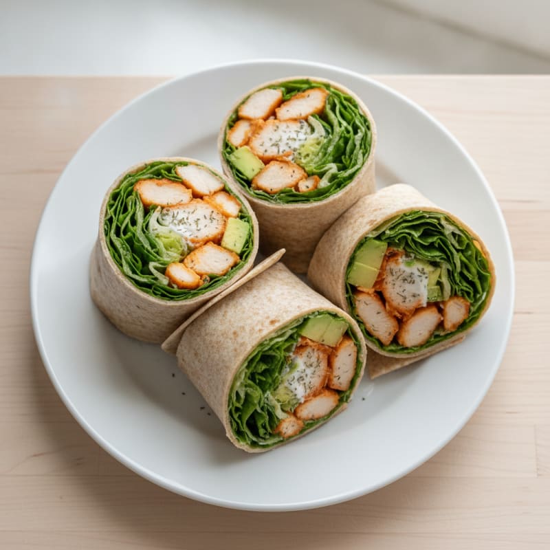 Buffalo Ranch Chicken Wrap