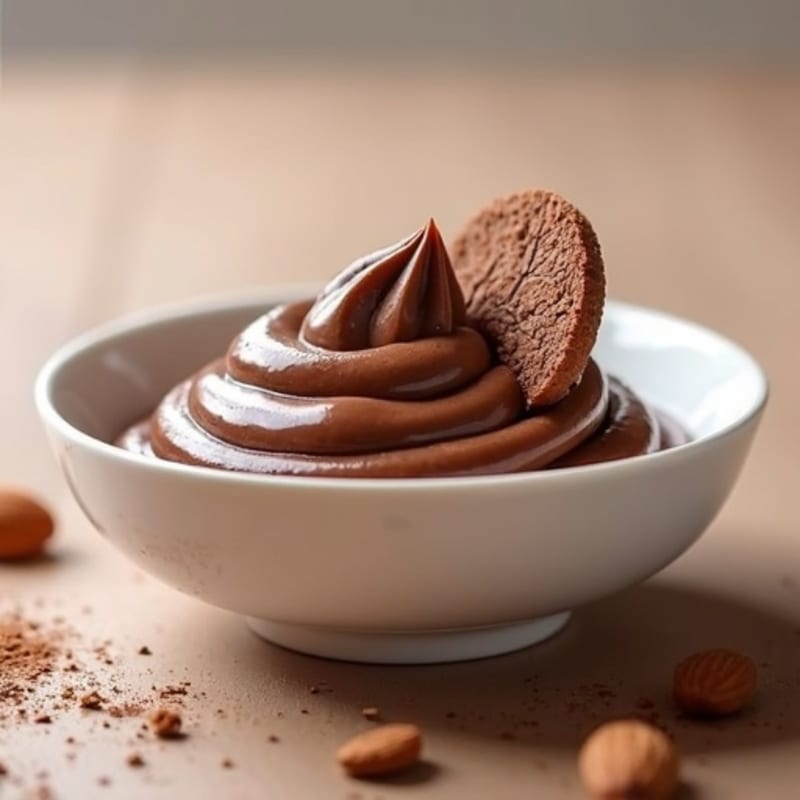 Silky Chocolate Protein Pudding with Greek Yogurt