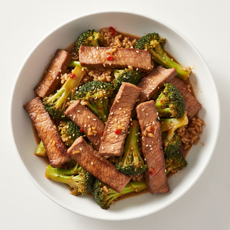 Tender Sesame Beef and Broccoli Stir-Fry