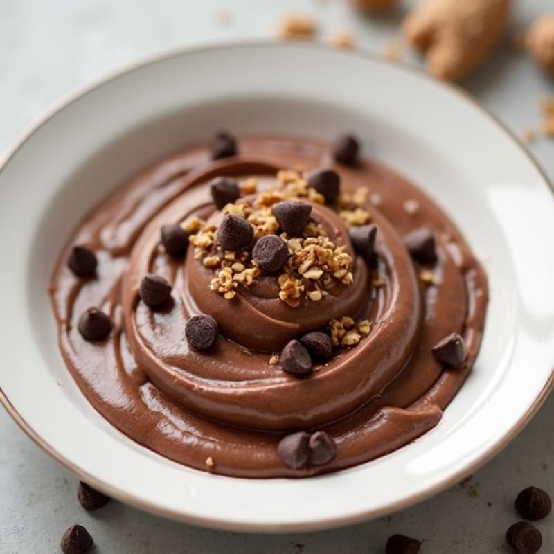 Silky Chocolate Protein Pudding