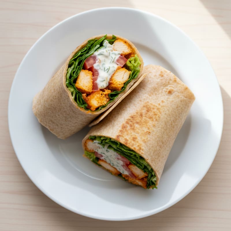 Buffalo Ranch Chicken Wrap
