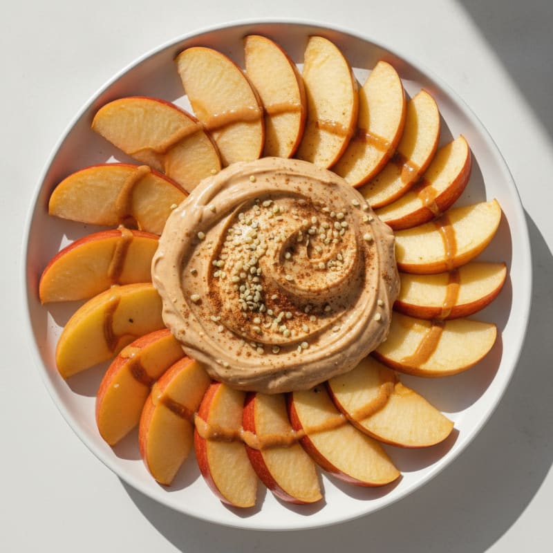 High-Protein Almond Butter Apple Dip