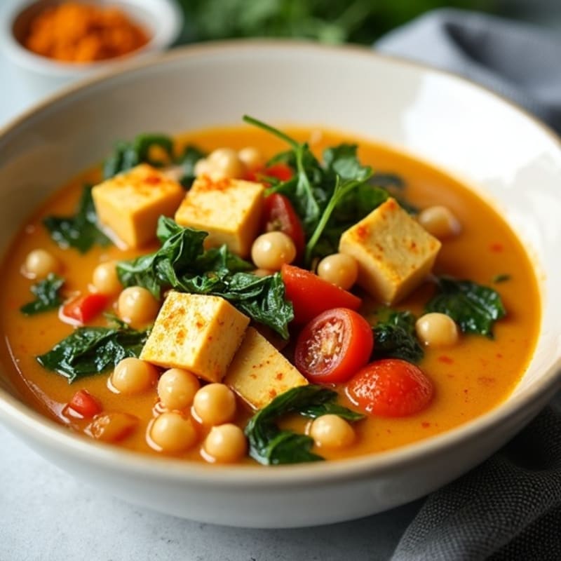 Creamy Coconut Curry Chickpea Stew