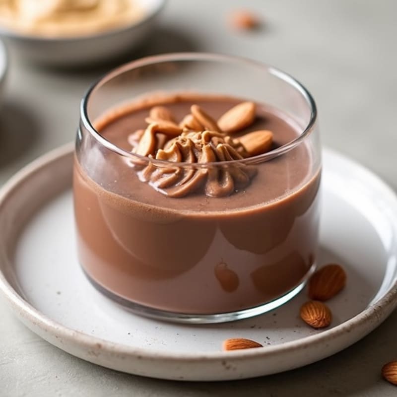 Silky Chocolate Protein Pudding with Greek Yogurt