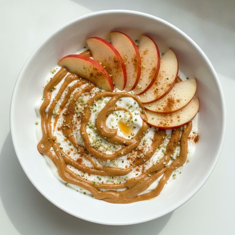 Apple Peanut Butter Power Bowl