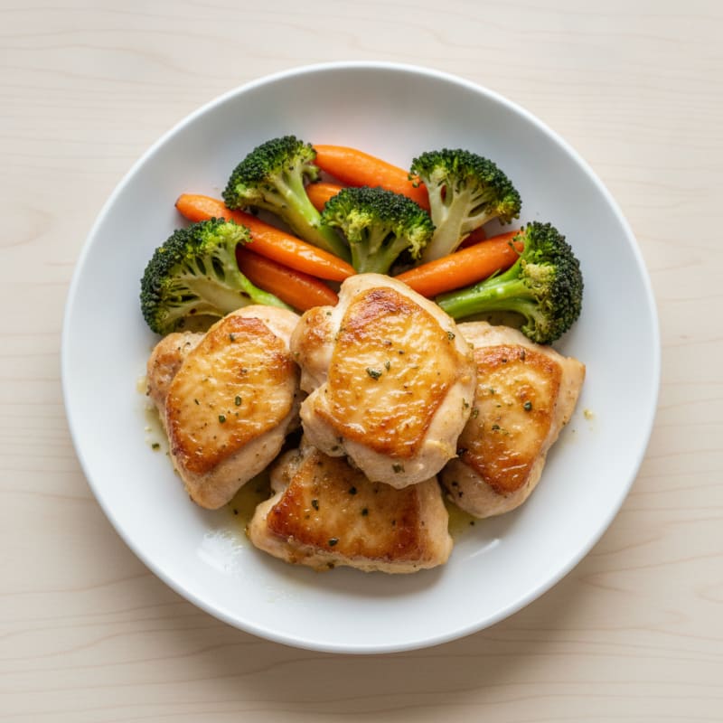 Lemon-Herb Roasted Chicken Thighs