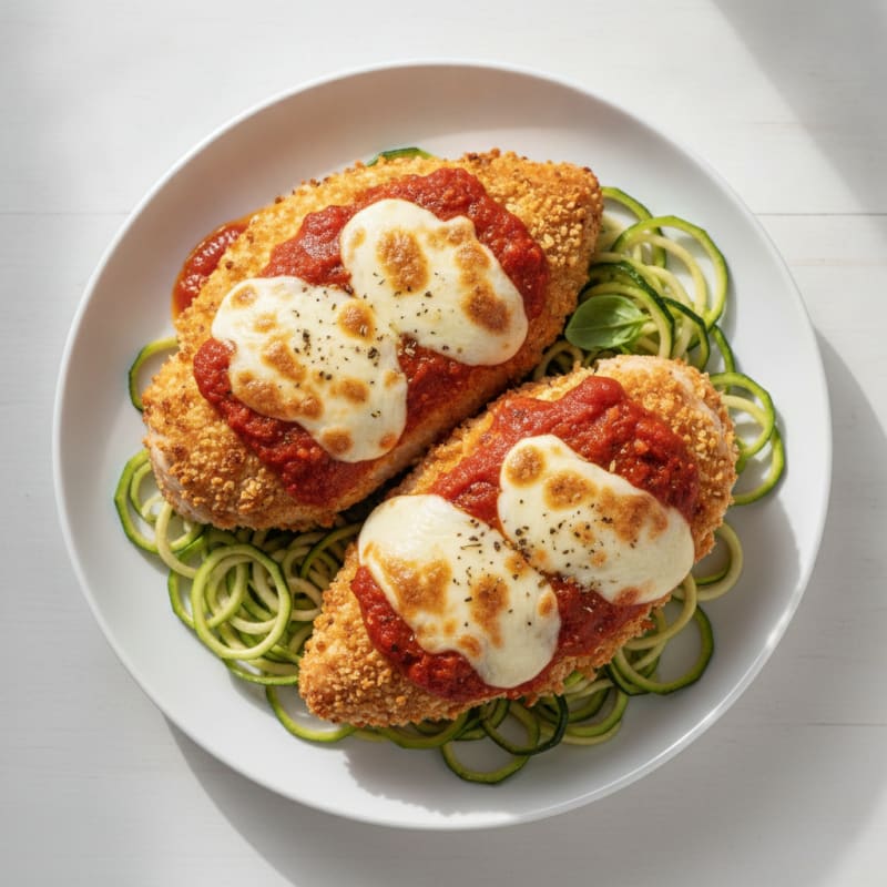 Baked Chicken Parmesan with Marinara