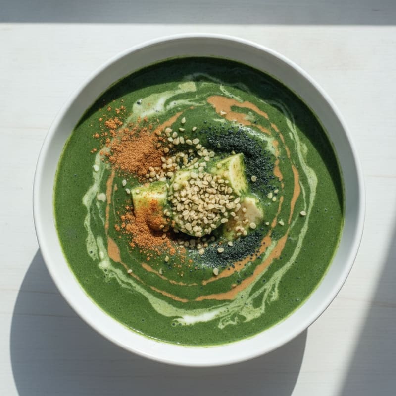 Banana Spirulina Power Smoothie
