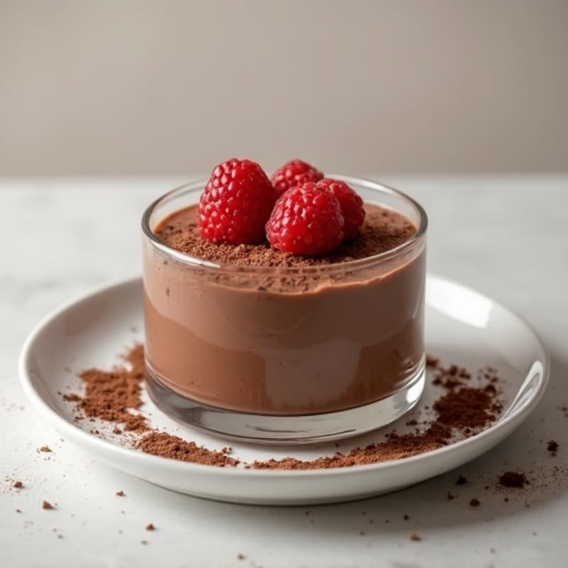 Silky Chocolate Protein Pudding