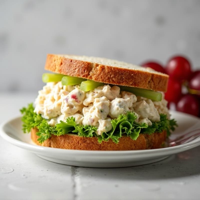 Creamy Fresh Chicken Salad Sandwich
