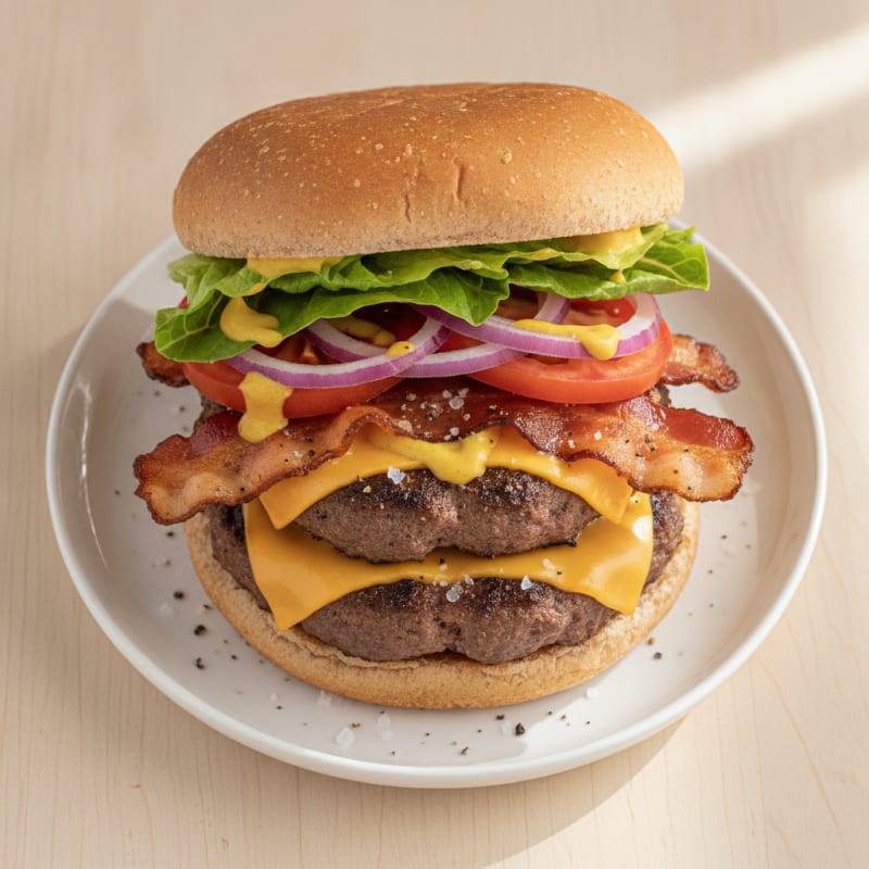 Double Bacon Cheeseburger