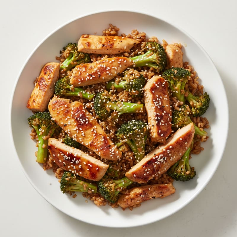 Teriyaki Chicken and Broccoli Stir-Fry