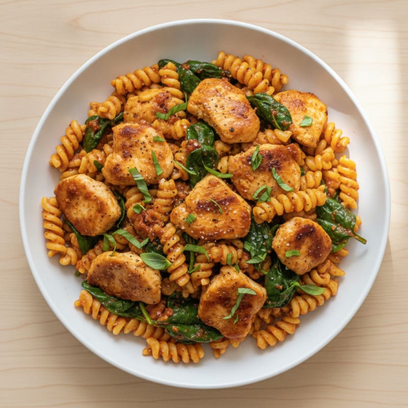 Sun-Dried Tomato Pesto Chicken Pasta
