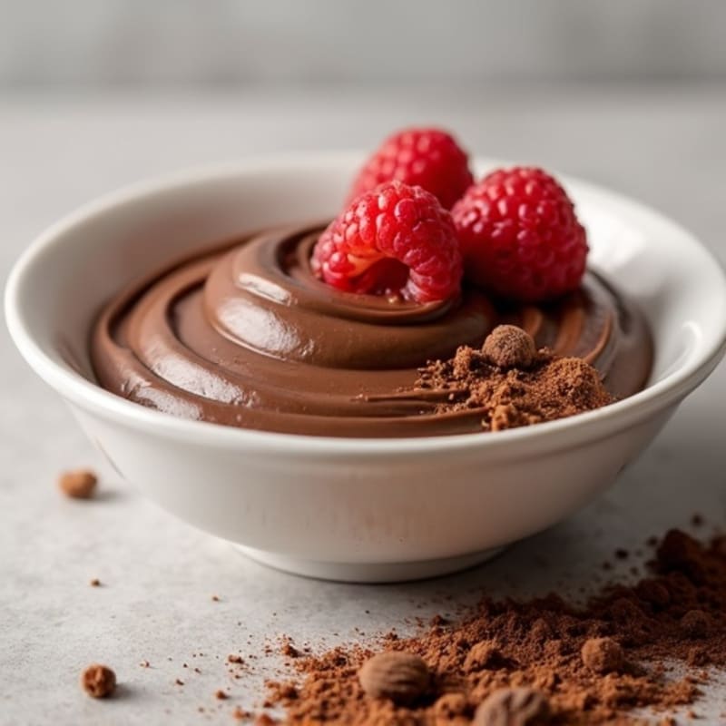 Silky Chocolate Protein Pudding