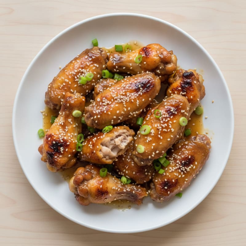 Honey-Glazed Chicken Wings