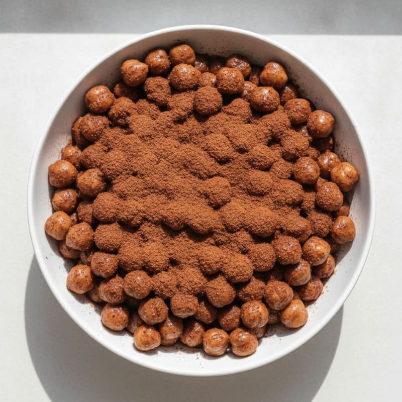 Creamy Chocolate Protein Pasta Pudding