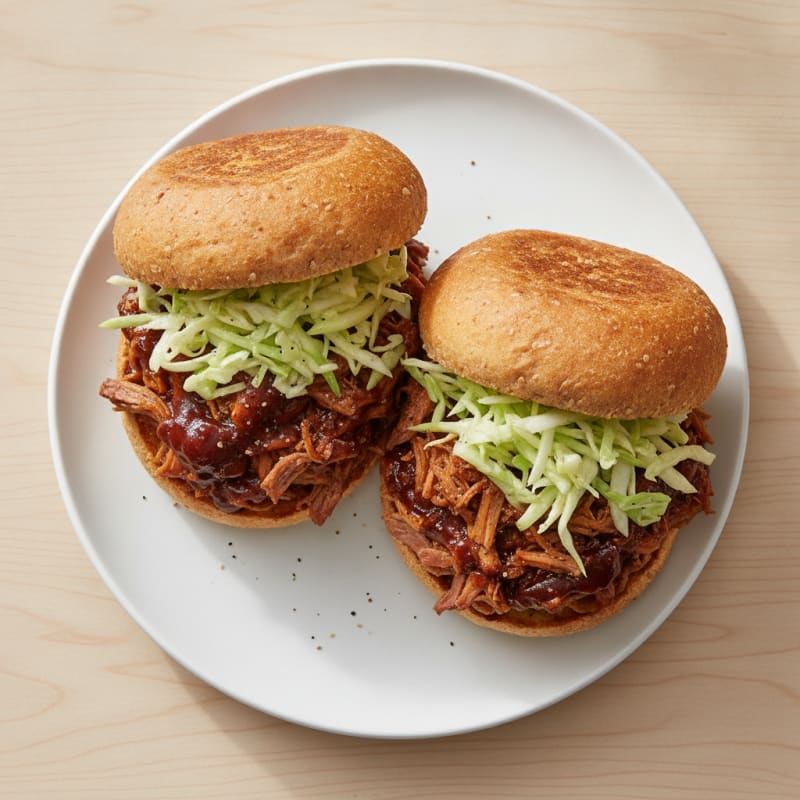 Smoky BBQ Pulled Pork Sandwiches