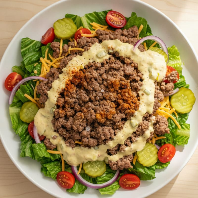 Big Mac Protein Bowl