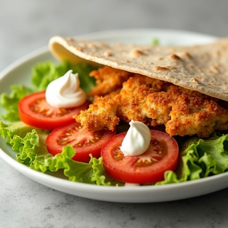 Crispy Buffalo Chicken Wrap
