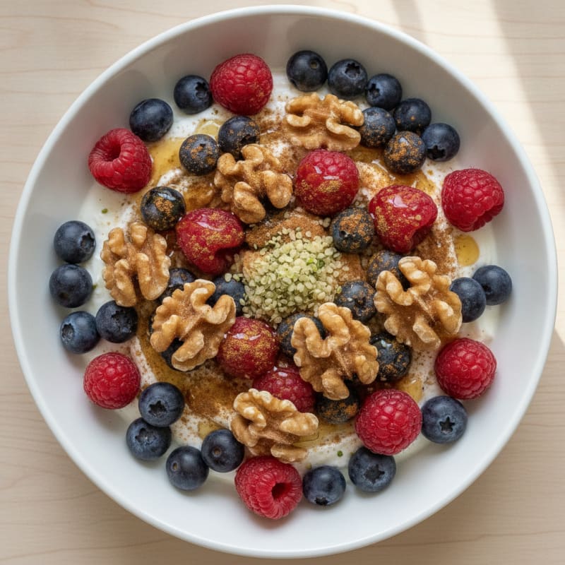 High-Protein Greek Yogurt Power Bowl