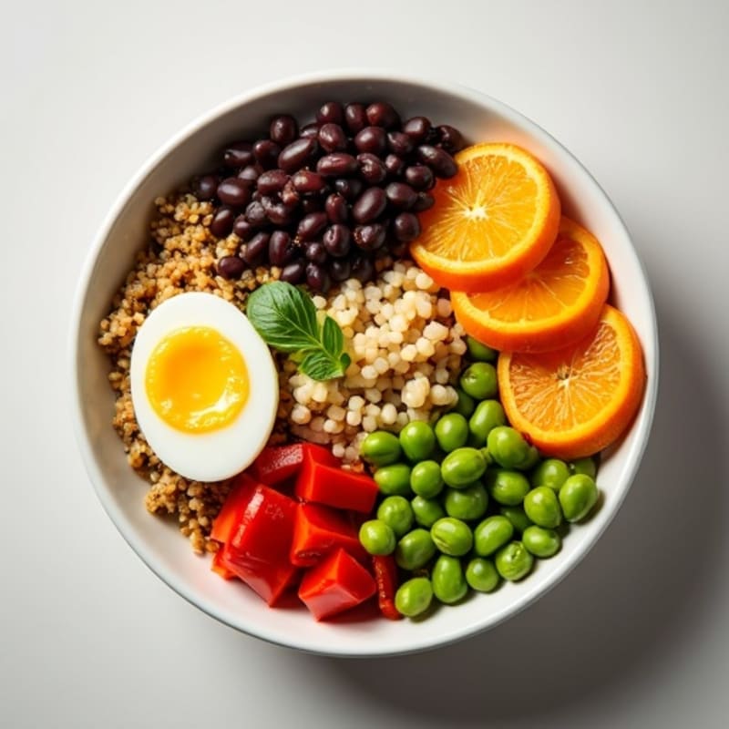 Citrus-Lime Quinoa Black Bean Bowl