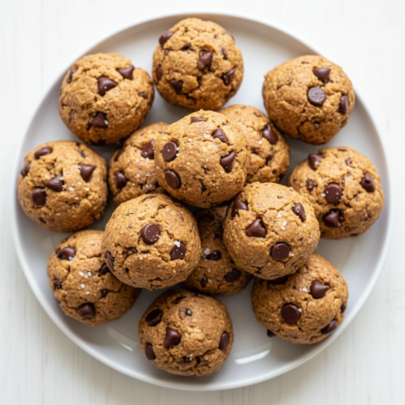 No-Bake Chocolate Chip Protein Bites