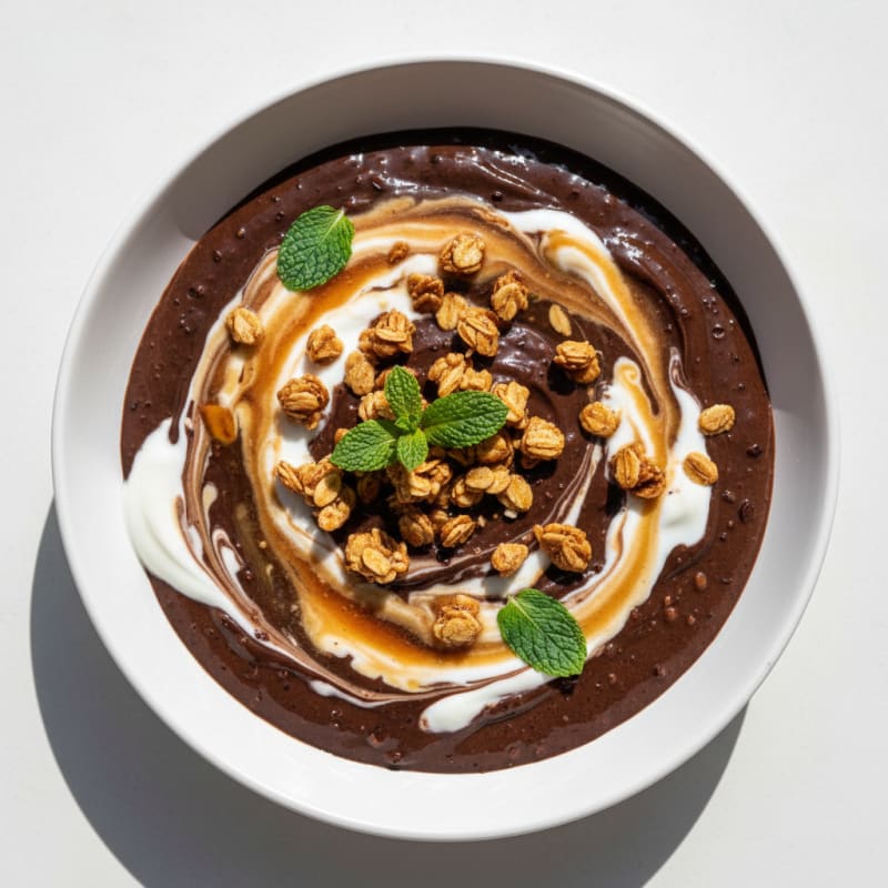 Silky Chocolate Protein Pudding